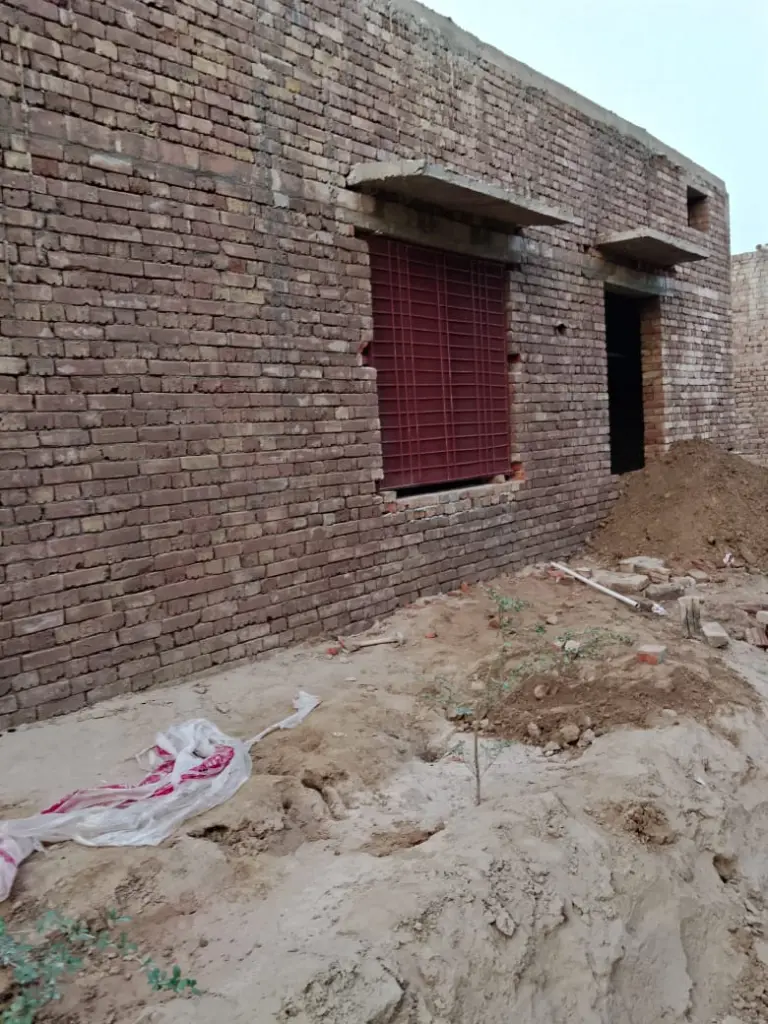 Roof construction work